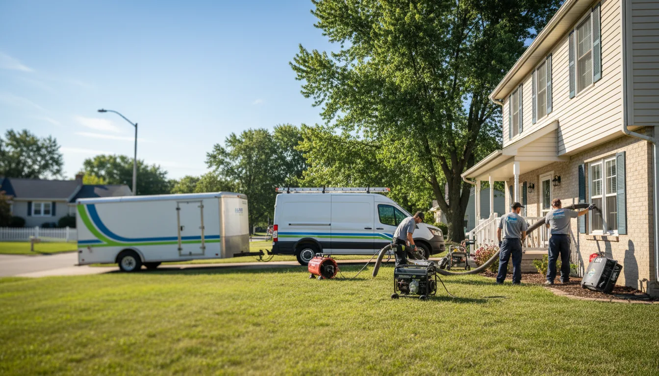 Flooded Basement Restoration And Cleanup With Repair in De Ruyter, NY near me